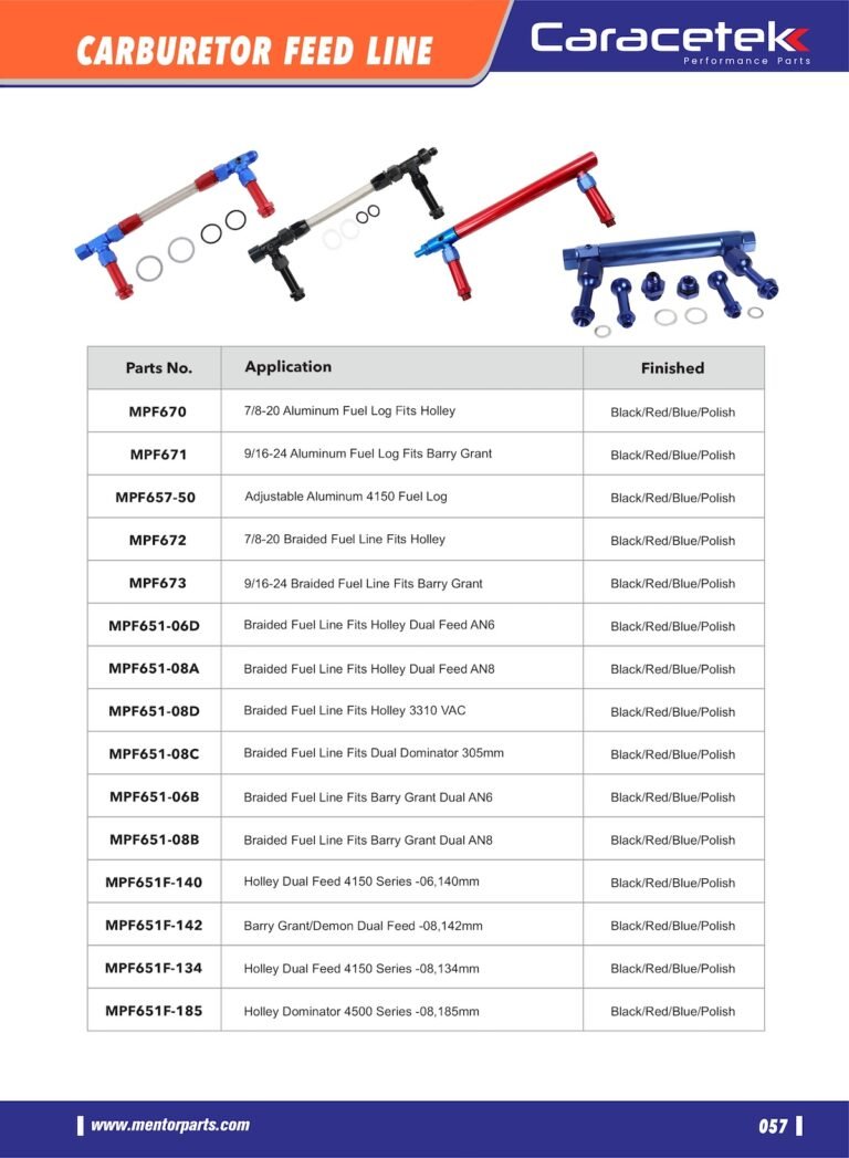 Carburetor field line