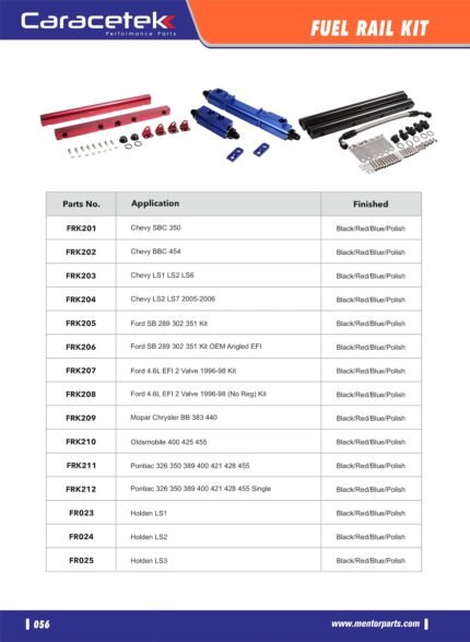 fuel rail kit