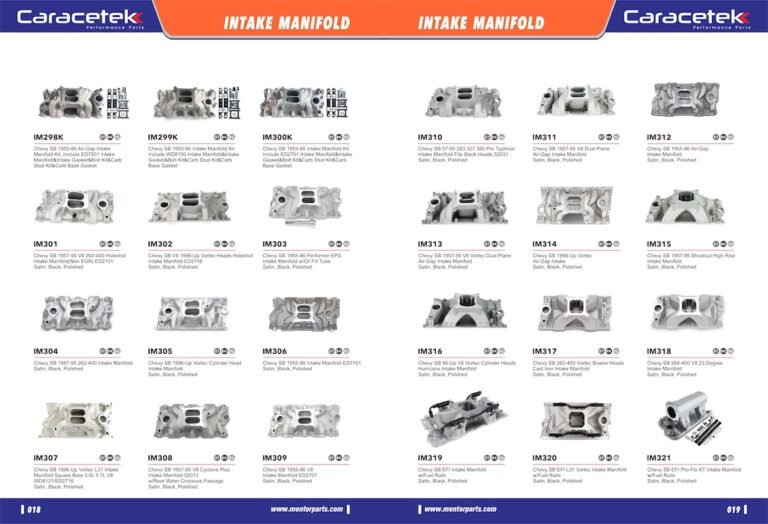 intake manifolds